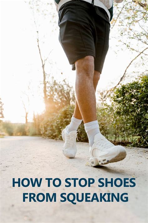 stop new shoes from squeaking